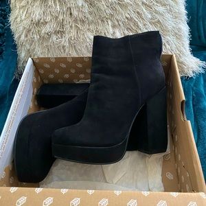 Call it spring chunky heel booties